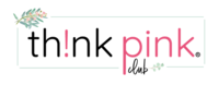 Logo des think pink Clubs mit Ladies Talk als MOT-Partner